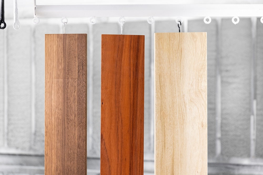 How to cover staining from Oak, Sapele, or Idigbo?