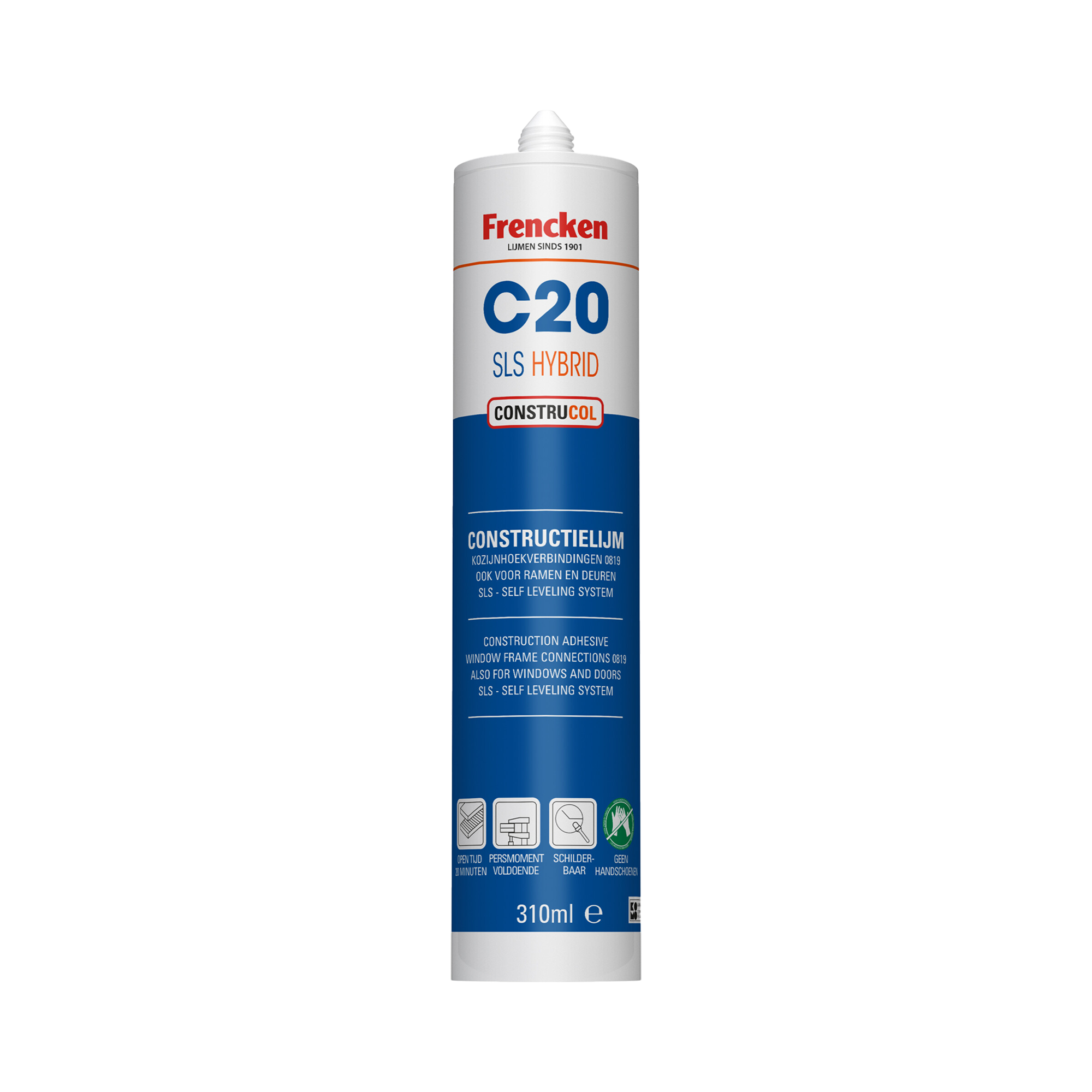 19-0275 Frencken 0819 C20 SLS Window Frame Adhesive