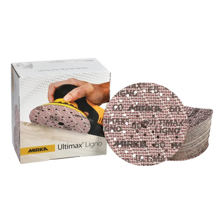 Mirka® Ultimax Ligno 150mm Grip Multifit Discs